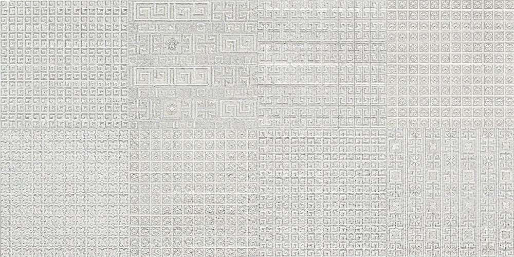 Декоративные элементы Versace Greek Formelle Bianco 261140, цвет белый, поверхность матовая, прямоугольник, 400x800