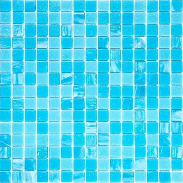 Мозаика Alma Mosaic Смеси 20 Ocean(m) CN/210(m), цвет голубой, поверхность глянцевая, квадрат, 327x327