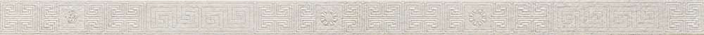 Бордюры Versace Greek Listello Bianco 261130, цвет белый, поверхность матовая, прямоугольник, 40x800