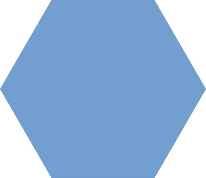 Керамогранит Codicer Basic Hex 25 Niagara, цвет голубой, поверхность матовая, прямоугольник, 250x220