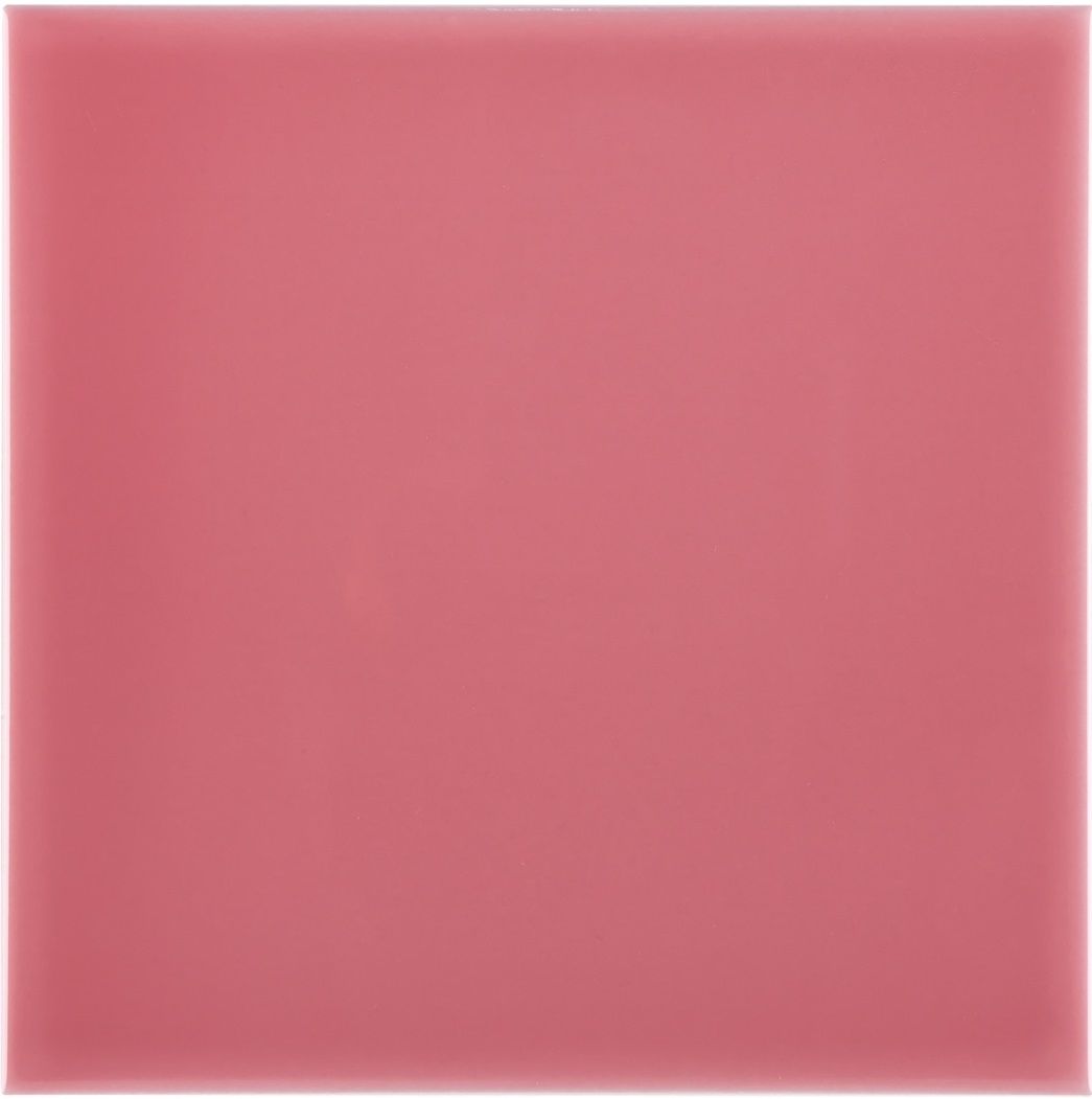 Керамическая плитка Adex ADRI1002 Liso Malvarrosa, цвет розовый, поверхность глянцевая, квадрат, 200x200