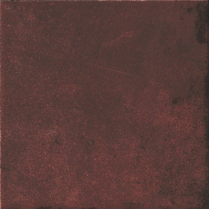 Керамогранит Cir Miami Red Clay 1063711, цвет бордовый, поверхность матовая, квадрат, 200x200