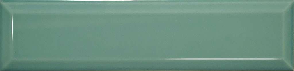 Керамическая плитка El Barco Niza Aqua Brillo, цвет бирюзовый, поверхность глянцевая, кабанчик, 75x300