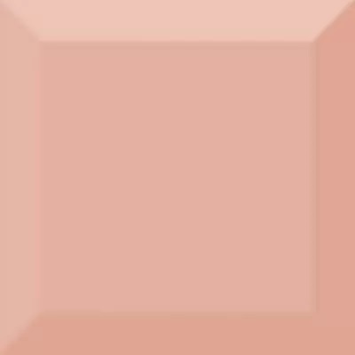 Керамическая плитка Absolut Keramika Monocolor Biselado Brillo Coral, цвет розовый, поверхность глянцевая, квадрат, 100x100