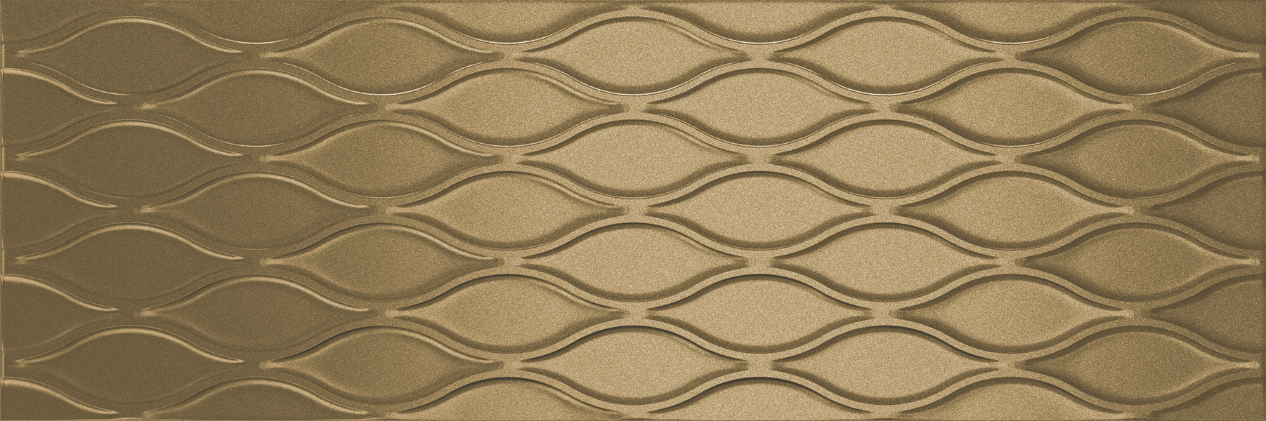 Декоративные элементы Sanchis Colours Chain Copper, цвет золотой, поверхность рельефная, прямоугольник, 400x1200
