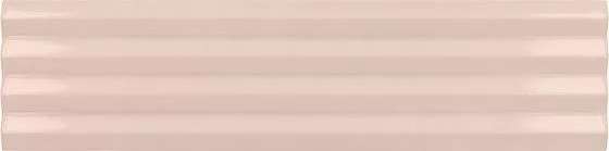 Керамическая плитка Equipe Costa Nova Pink Stony Praria Glossy 28478, цвет розовый, поверхность глянцевая 3d (объёмная), прямоугольник, 50x200