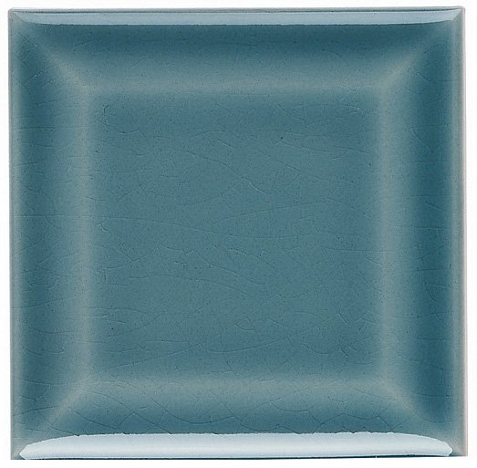Керамическая плитка Adex ADMO2030 Biselado PB C/C Gris Azulado, цвет синий, поверхность глянцевая, квадрат, 75x75