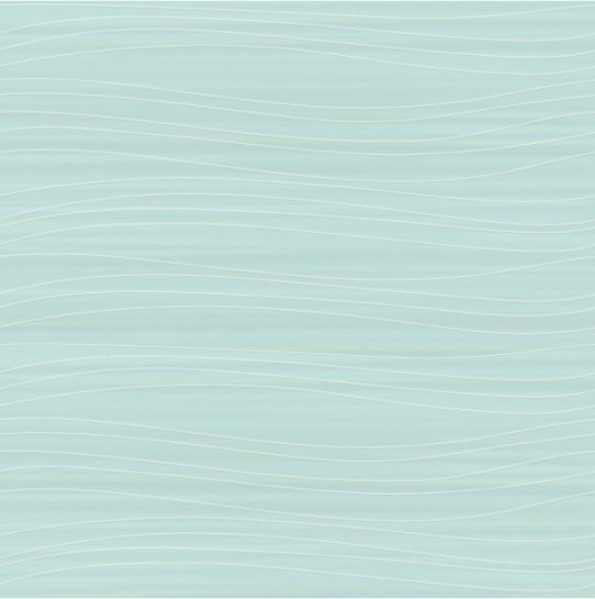 Керамическая плитка Piastrella Рифлессо Росса Люкс Голубая, цвет голубой, поверхность глянцевая, квадрат, 400x400