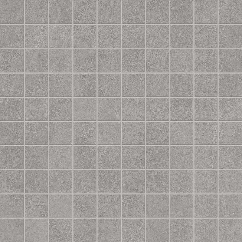 Мозаика Provenza Karman Mosaico 3X3 Cemento Cenere EDPZ, цвет серый, поверхность матовая, квадрат, 300x300