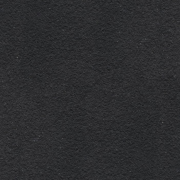 Керамогранит Urbatek Stuc Black Texture 100152067, цвет чёрный, поверхность структурированная, квадрат, 594x594