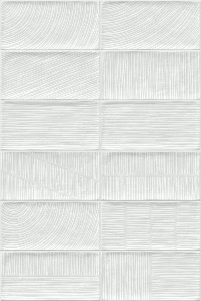 Декоративные элементы Vives Viet Blanco, цвет белый, поверхность глянцевая, прямоугольник, 100x200