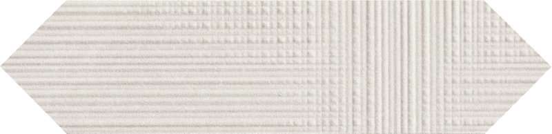 Декоративные элементы Provenza Eureka Tartan Losanga Bianco E03A, цвет белый, поверхность матовая 3d (объёмная), шестиугольник, 75x300