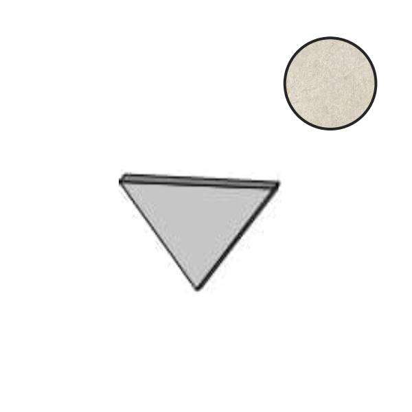 Спецэлементы Atlas Concorde Italy Boost Mineral White Corner A.E. AIKB, цвет бежевый, поверхность матовая, треугольник, 10x10