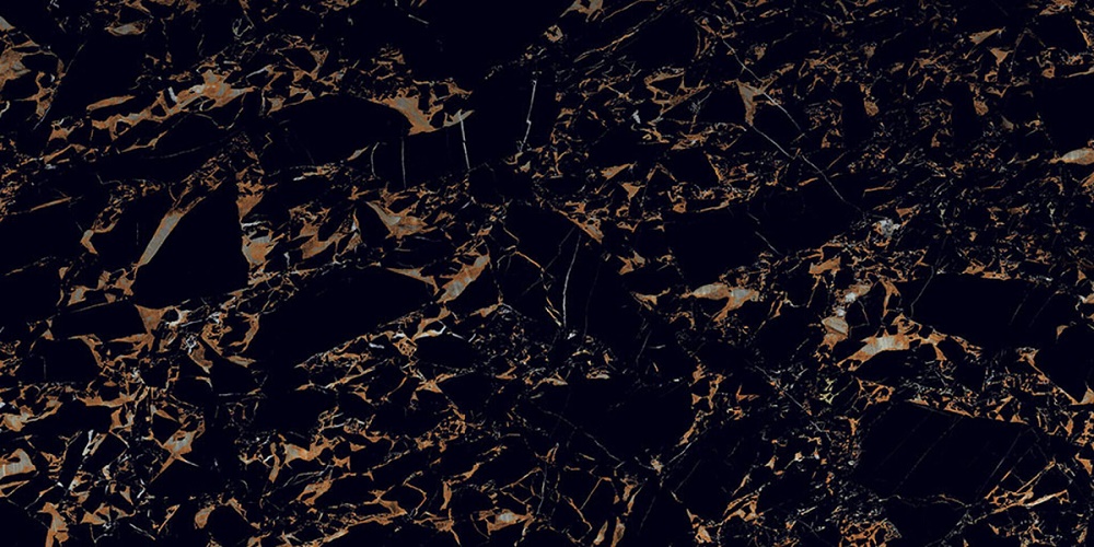 Керамогранит Flais Golden Portpro, цвет коричневый чёрный, поверхность полированная, прямоугольник, 800x1600