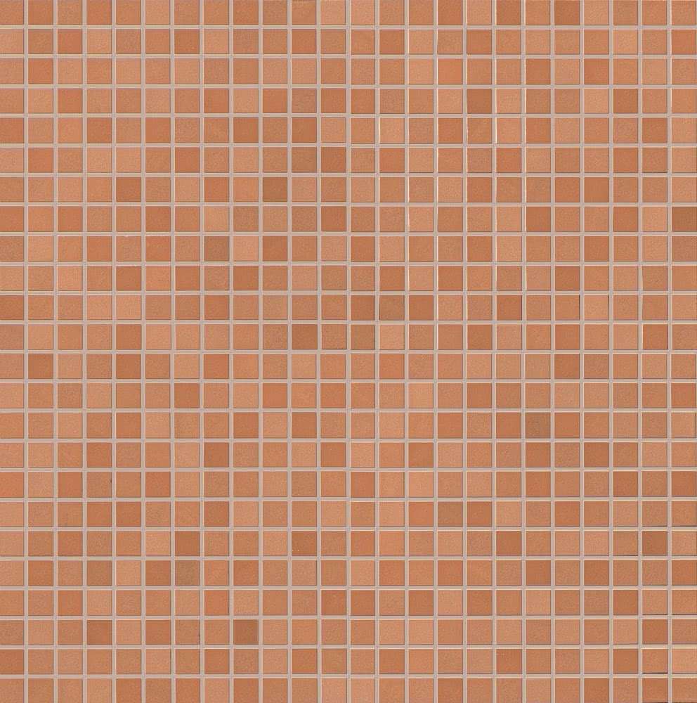 Мозаика Fap Color Now Curcuma Micromosaico fMTL, цвет оранжевый, поверхность матовая, квадрат, 305x305