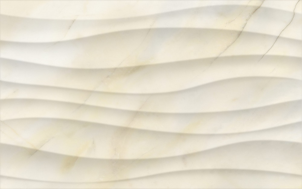 Керамическая плитка Terracotta Shell Marble Wave TD-SH-MRW, цвет бежевый, поверхность глянцевая, прямоугольник, 250x400