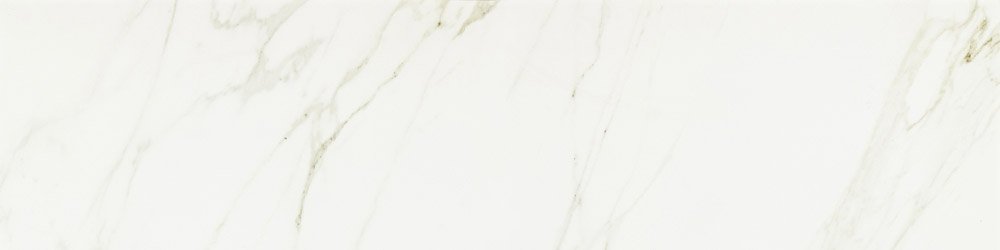 Керамогранит Marazzi Italy Evolutionmarble Calacatta MJ5B, цвет белый, поверхность матовая, прямоугольник, 150x600