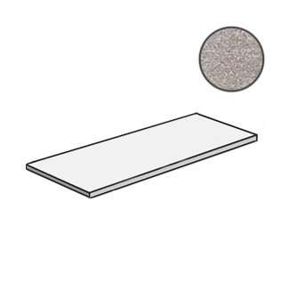 Ступени Emilceramica (Acif) On Square Angolare Term. SX Cemento 20mm E96G, цвет серый, поверхность матовая, прямоугольник, 330x600