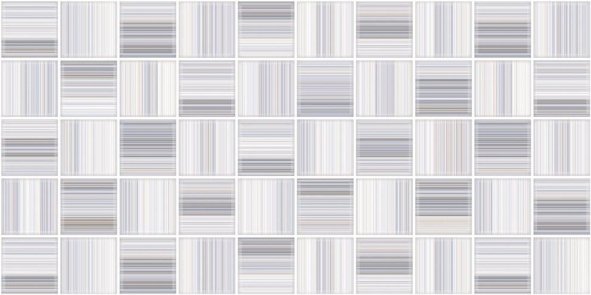 Керамическая плитка Нефрит керамика Меланж 09-00-5-10-30-61-440, цвет серый, поверхность глянцевая, прямоугольник, 500x250