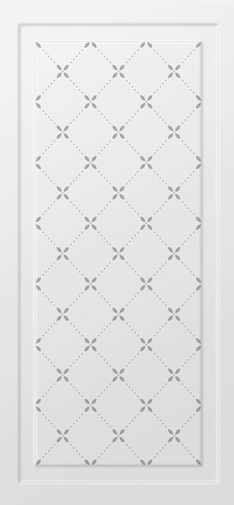 Керамическая плитка Dual Gres London Door, цвет белый, поверхность глянцевая, прямоугольник, 300x600
