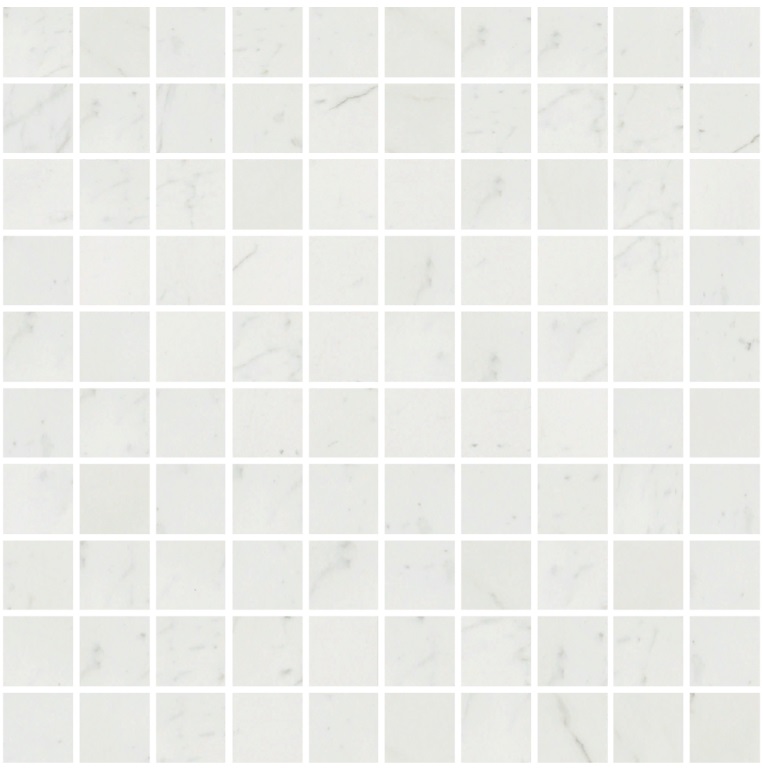 Мозаика Cerim Timeless Mosaico Calacatta Luc 747405, цвет белый, поверхность полированная, квадрат, 300x300
