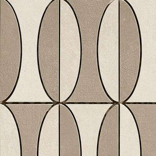 Декоративные элементы Floor Gres Industrial Taupe/Ivory Decoro B 739438, цвет слоновая кость бежевый, поверхность матовая, квадрат, 300x300
