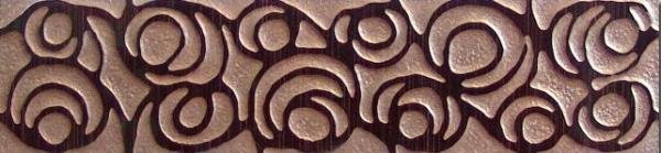 Бордюры Roca Geo Cen. Olympia Oro, цвет коричневый, поверхность матовая, прямоугольник, 60x250