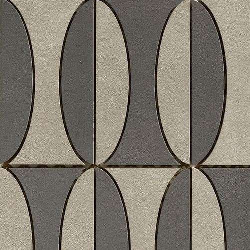 Декоративные элементы Floor Gres Industrial Sage/Plomb Decoro B 739439, цвет серый чёрный, поверхность матовая, квадрат, 300x300