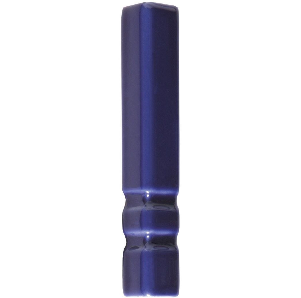 Спецэлементы Adex ADRI5094 Angulo Rodapie Santorini Blue, цвет синий, поверхность глянцевая, , 15x100