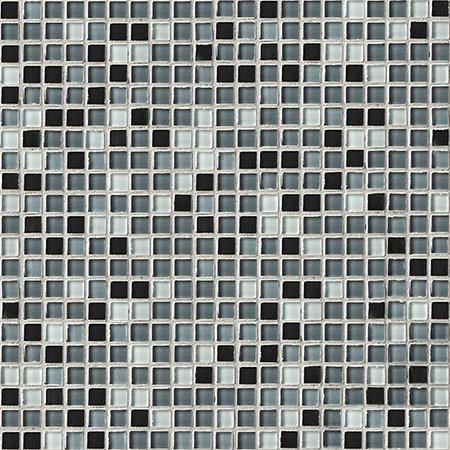 Мозаика Colori Viva Levanto CV10074, цвет серый, поверхность глянцевая, квадрат, 298x298