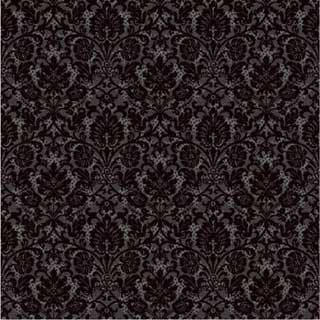 Керамическая плитка Керамин Органза 5П, цвет чёрный, поверхность матовая, квадрат, 400x400