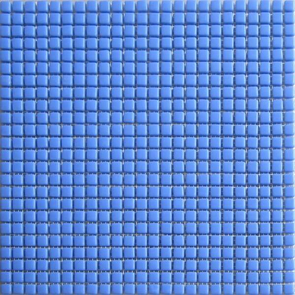 Мозаика Lace Mosaic SS 03, цвет синий, поверхность глянцевая, квадрат, 315x315
