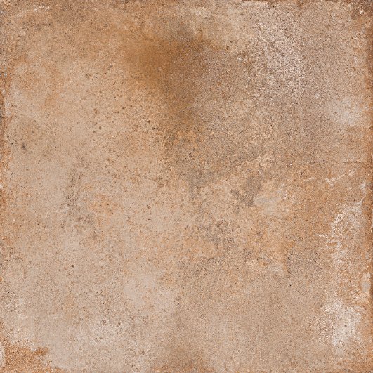 Керамогранит Brennero Terra Bruciata Spazz. Rett., цвет терракотовый, поверхность лаппатированная, квадрат, 600x600