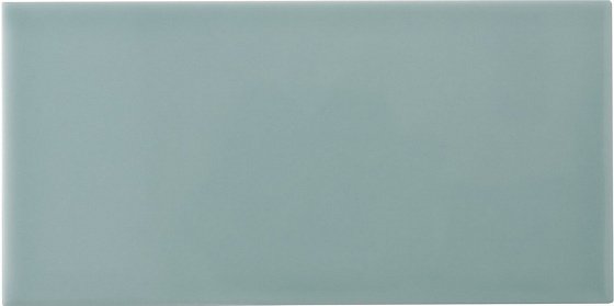 Керамическая плитка Adex ADNE1101 Liso PB Sea Green, цвет зелёный, поверхность глянцевая, кабанчик, 100x200