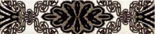 Бордюры Керамин Органза 5 фриз 2, цвет коричневый, поверхность матовая, прямоугольник, 62x275
