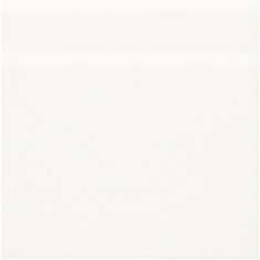 Бордюры Grazia Electa Zoccolo Bianco Matt. ZOCL2, цвет белый, поверхность матовая, квадрат, 200x200
