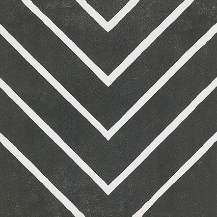 Декоративные элементы Apavisa Encaustic Coal Decor Lappato, цвет чёрный, поверхность лаппатированная, квадрат, 300x300
