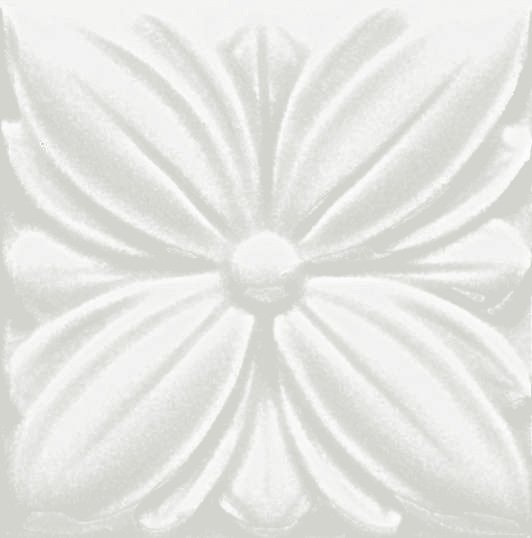 Вставки Grazia Melange Tozzetto Alloro Grey TA5, цвет серый, поверхность глянцевая, квадрат, 65x65
