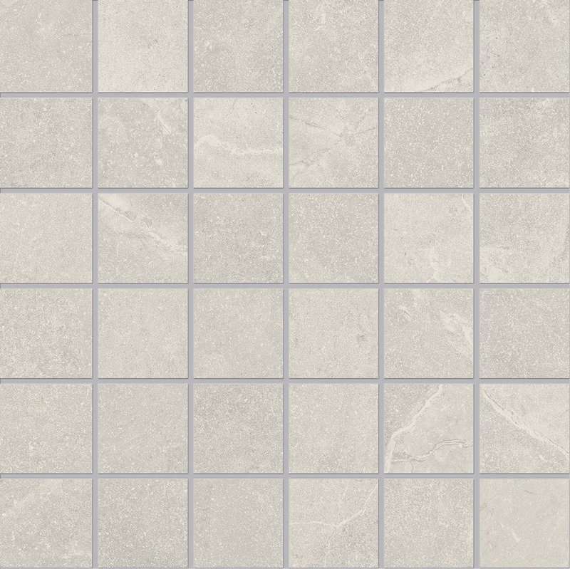 Мозаика Provenza Eureka Mosaico 5X5 Bianco EF2R, цвет белый, поверхность матовая, квадрат, 300x300