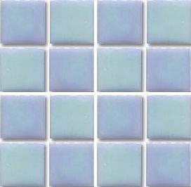 Мозаика Irida Glamour A10.113(1), цвет голубой, поверхность глянцевая, квадрат, 318x318