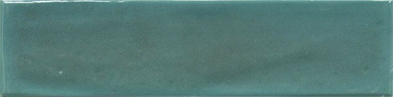 Керамическая плитка Cifre Opal Emerald, цвет бирюзовый, поверхность глянцевая, прямоугольник, 75x300