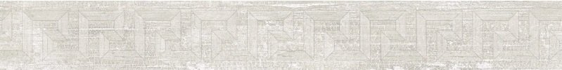 Бордюры Versace Eterno Fas. Greca Intarsio Ice 263133, цвет белый, поверхность натуральная, прямоугольник, 100x800