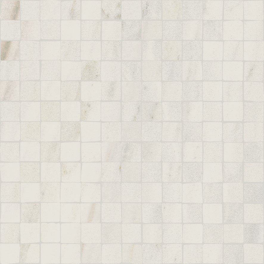 Мозаика Italon Charme Extra Lasa Mosaico Split 620110000070, цвет белый, поверхность патинированная, квадрат, 300x300