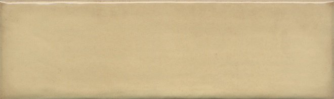 Керамическая плитка Kerama Marazzi Монпарнас жёлтый 9021, цвет бежевый, поверхность глянцевая, прямоугольник, 85x285