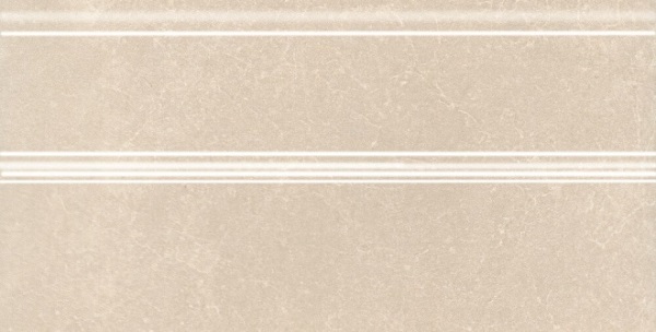 Бордюры Kerama Marazzi Линарес плинтус обрезной FMA024R, цвет бежевый, поверхность матовая, прямоугольник, 150x300