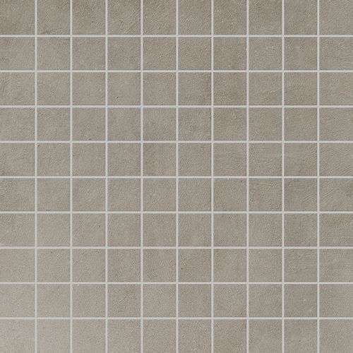Мозаика Floor Gres Industrial Steel Mosaico (3X3) 739132, цвет серый, поверхность матовая, квадрат, 300x300