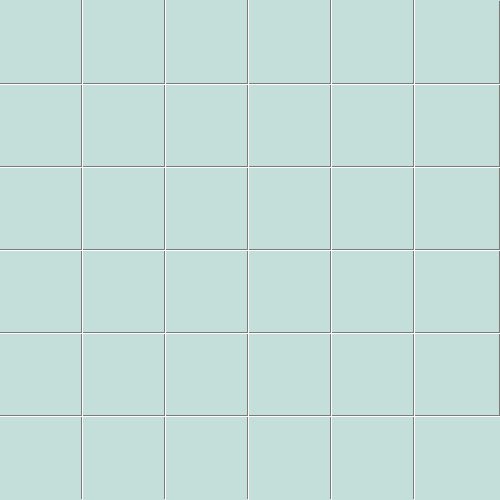 Мозаика Ce.Si Matt Baia Rete 5x5, цвет голубой, поверхность матовая, квадрат, 300x300