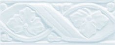 Бордюры Grazia Boiserie Gemme Indaco GEM400, цвет голубой, поверхность матовая, прямоугольник, 80x200