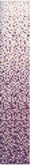 Мозаика NS Mosaic COV05, цвет фиолетовый, поверхность глянцевая, квадрат, 327x327