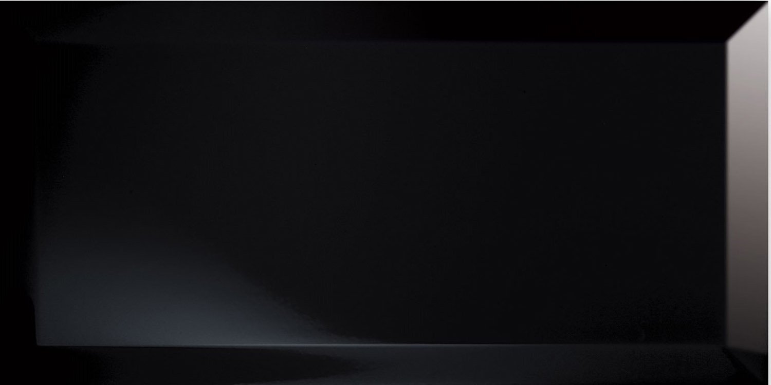 Керамическая плитка Maciej Zien Piccadilly Black 1, цвет чёрный, поверхность глянцевая, прямоугольник, 298x598